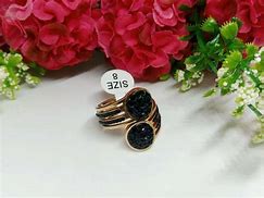 Cincin Permata Hitam Wanita